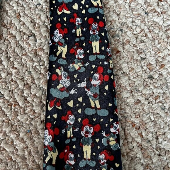DISNEY Mickey Mouse Mens Tie - Picture 4 of 11
